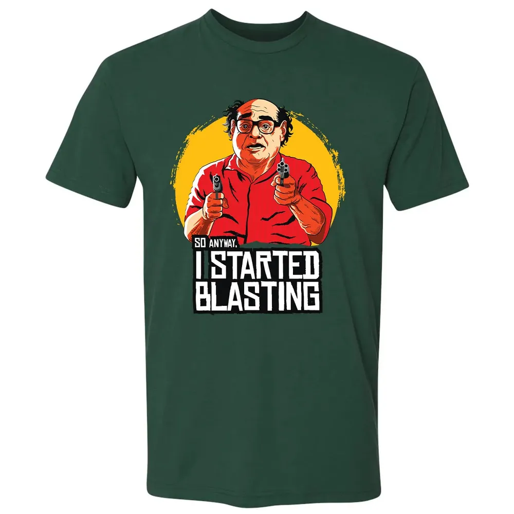 Started Blasting Premium Unisex T-shirt - 12