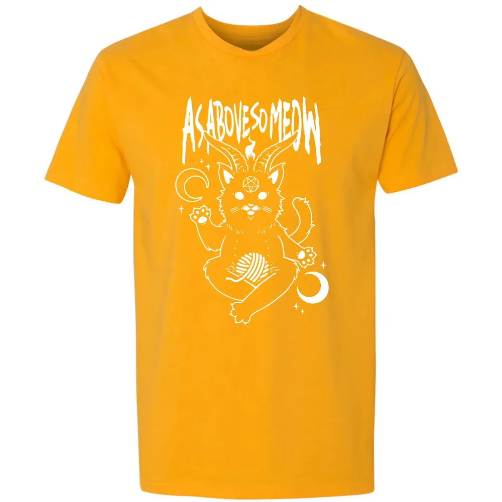 As Above So Meow Premium Unisex T-shirt - 11