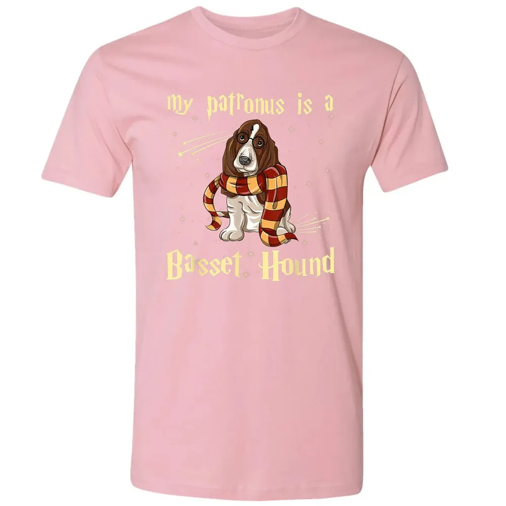 My Patronus Is A Basset hound Premium Unisex T-shirt - 3