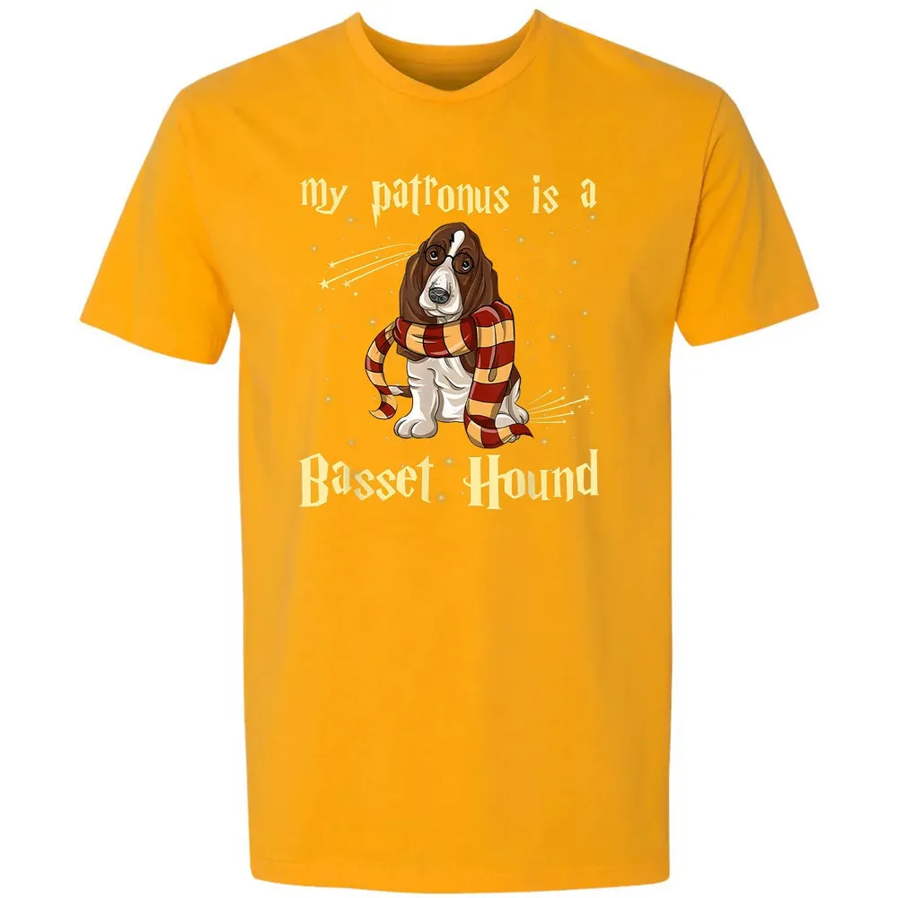 My Patronus Is A Basset hound Premium Unisex T-shirt - 11