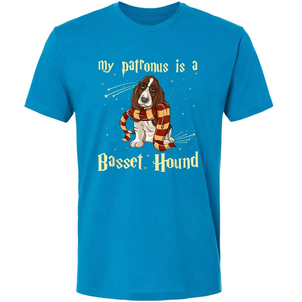 My Patronus Is A Basset hound Premium Unisex T-shirt - 15