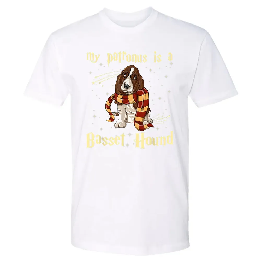 My Patronus Is A Basset hound Premium Unisex T-shirt - 4