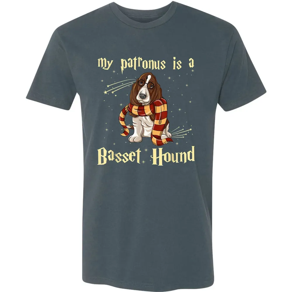 My Patronus Is A Basset hound Premium Unisex T-shirt - 14