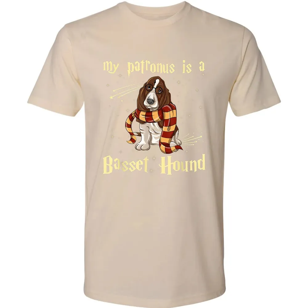 My Patronus Is A Basset hound Premium Unisex T-shirt - 13