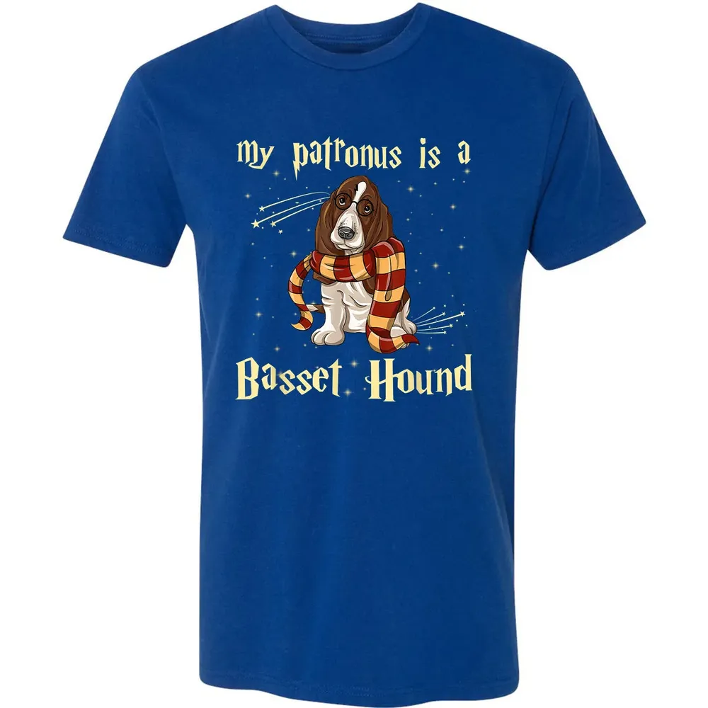 My Patronus Is A Basset hound Premium Unisex T-shirt - 10