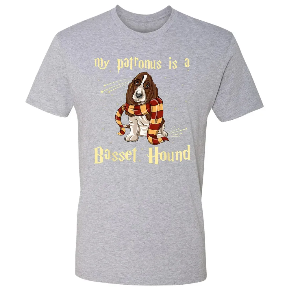 My Patronus Is A Basset hound Premium Unisex T-shirt - 9