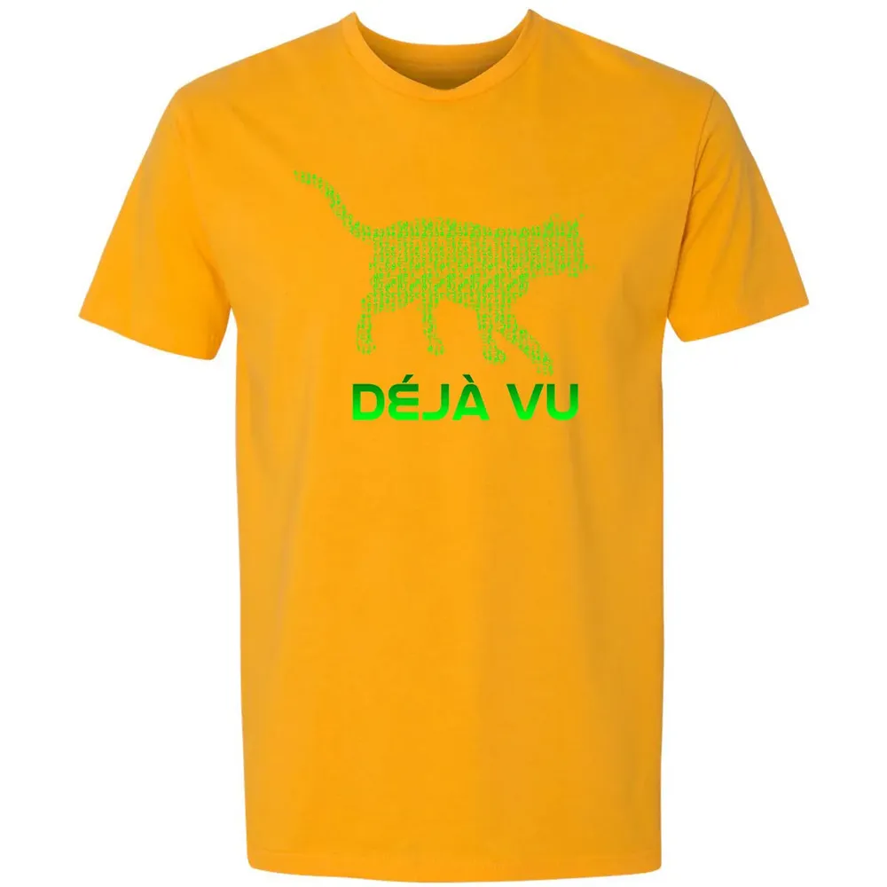 Deja Vu Cat Premium Unisex T-shirt - 11