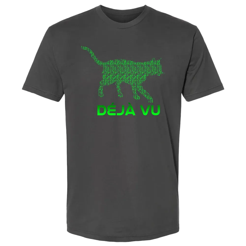 Deja Vu Cat Premium Unisex T-shirt - 8
