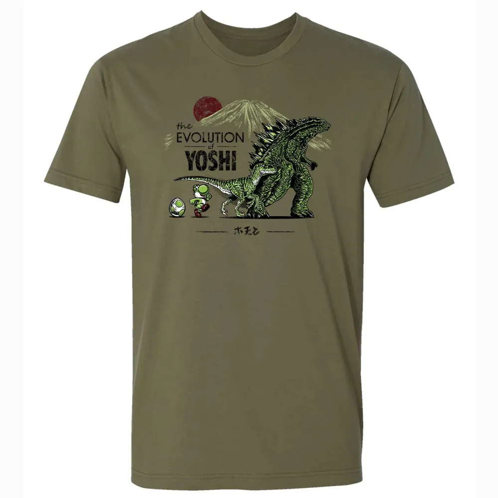 Evolution Of Yoshi Premium Unisex T-shirt - 5