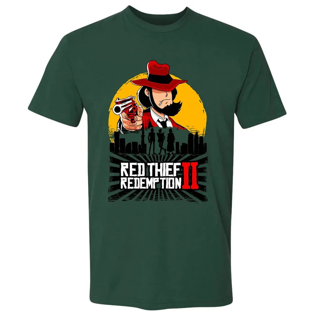 Red Thief Redemption Premium Unisex T-shirt - 12