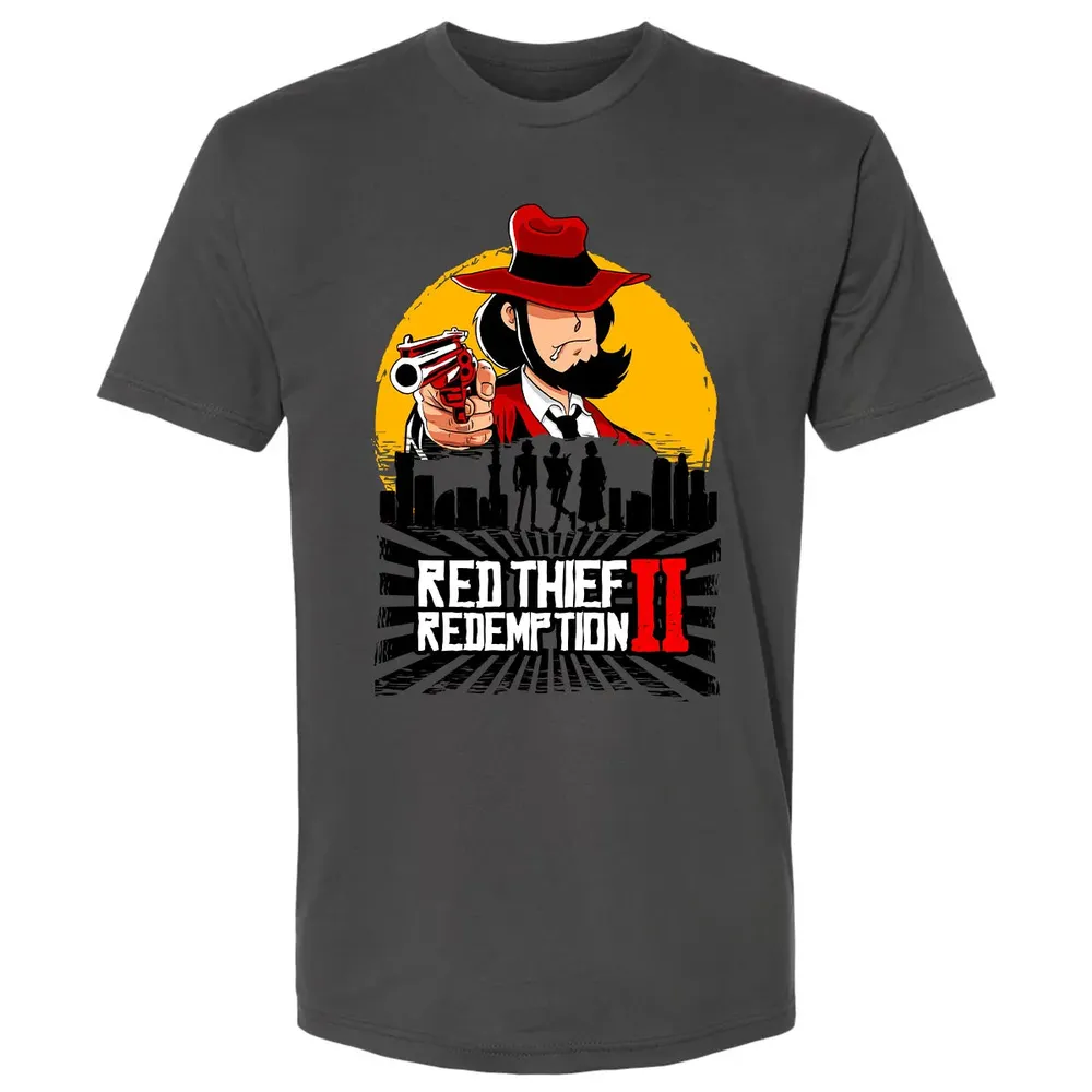 Red Thief Redemption Premium Unisex T-shirt - 8