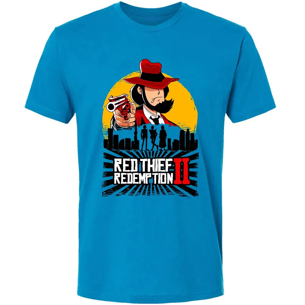 Red Thief Redemption Premium Unisex T-shirt - 4