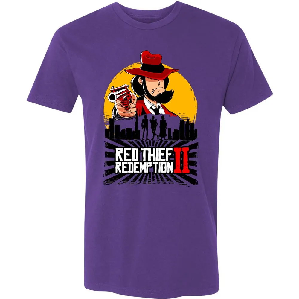 Red Thief Redemption Premium Unisex T-shirt - 7