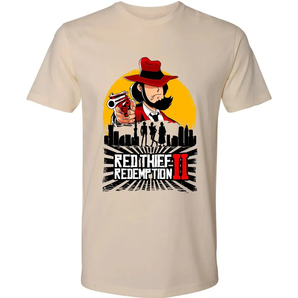 Red Thief Redemption Premium Unisex T-shirt - 2