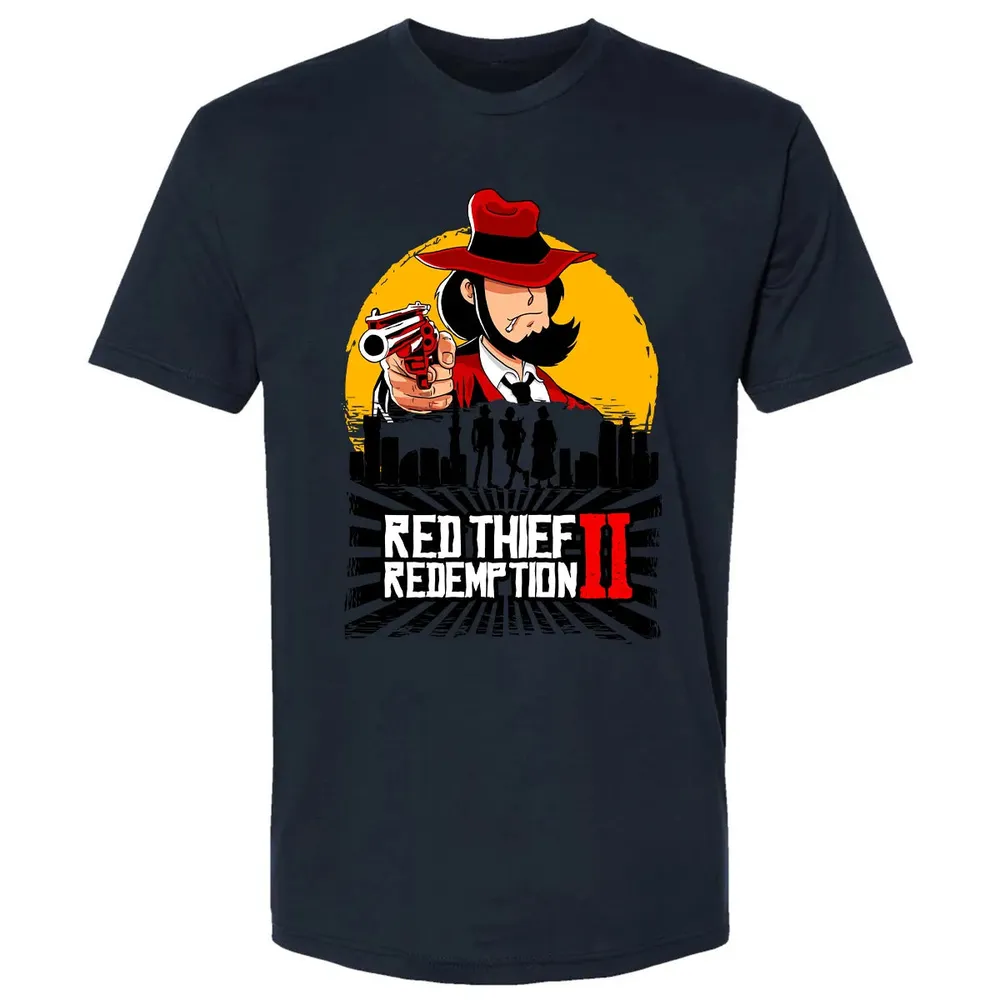 Red Thief Redemption Premium Unisex T-shirt - 13
