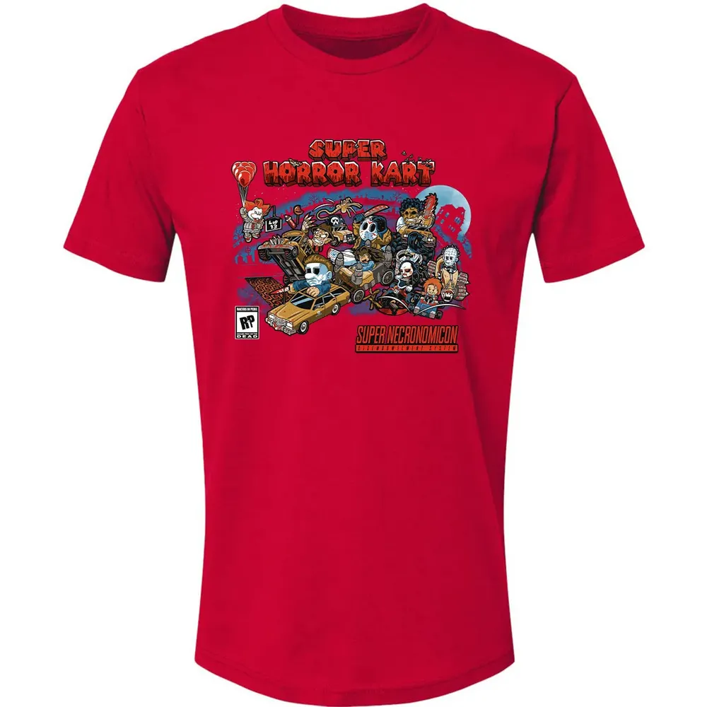 Super Horror Kart Premium Unisex T-shirt - 6