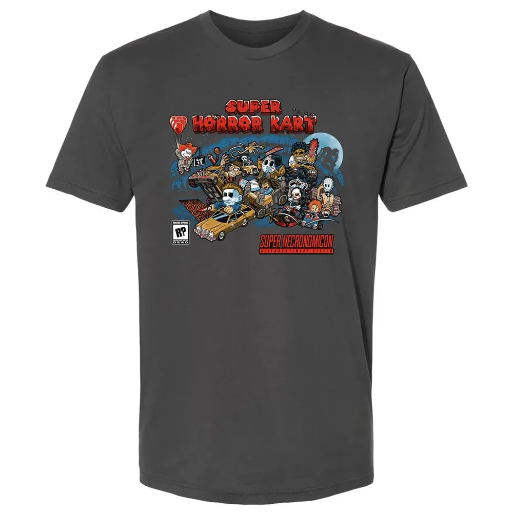 Super Horror Kart Premium Unisex T-shirt - 8