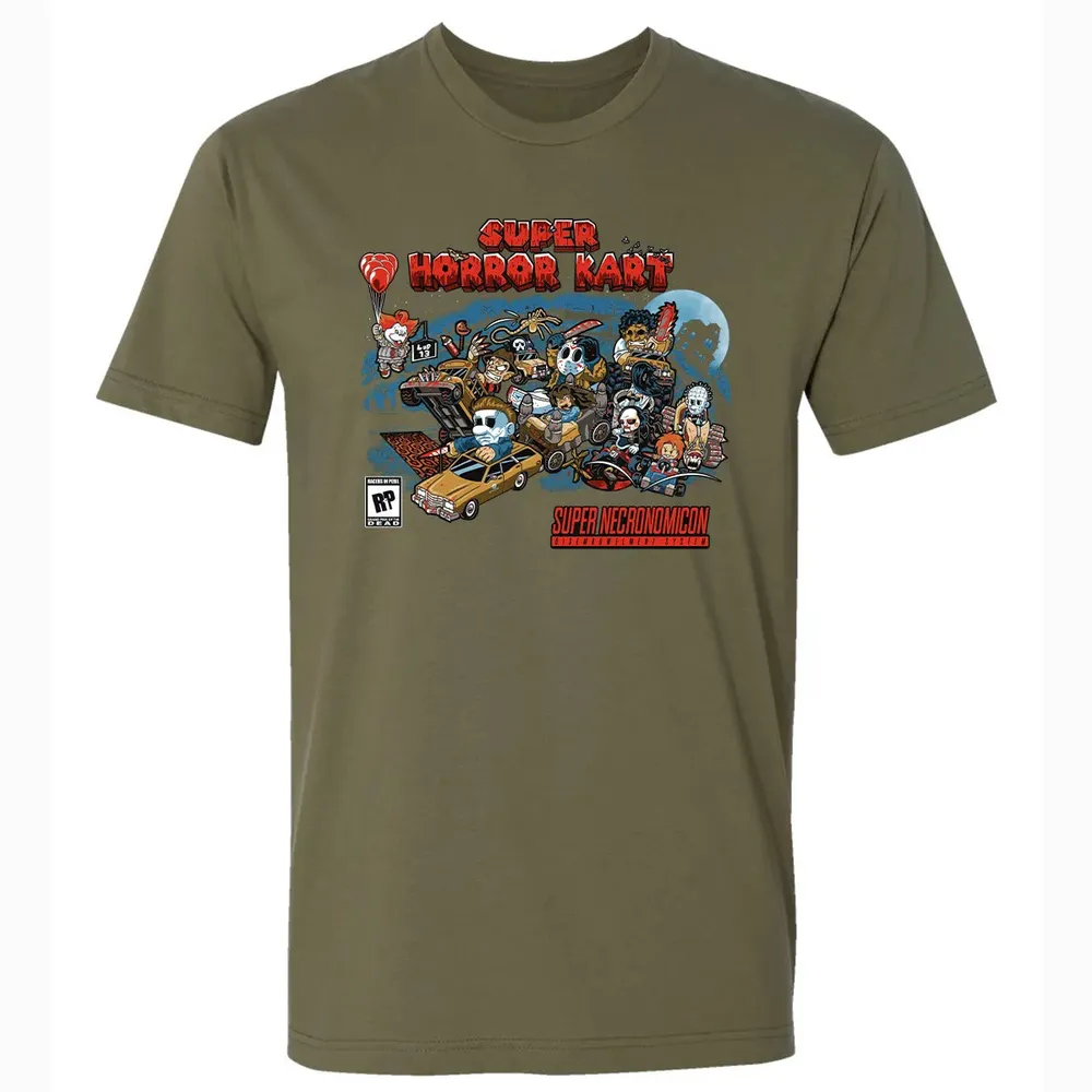 Super Horror Kart Premium Unisex T-shirt - 5