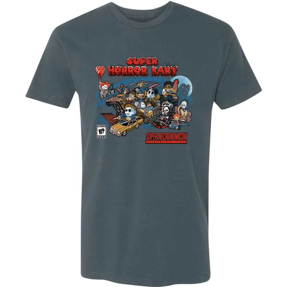 Super Horror Kart Premium Unisex T-shirt - 14