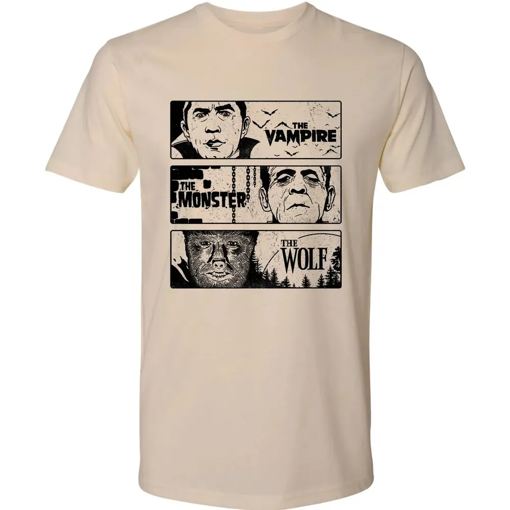Vampire. Monster. Wolf Premium Unisex T-shirt - 2