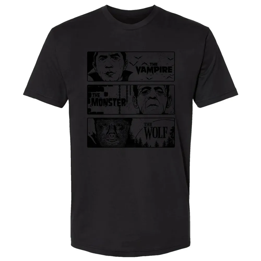 Vampire. Monster. Wolf Premium Unisex T-shirt - 15