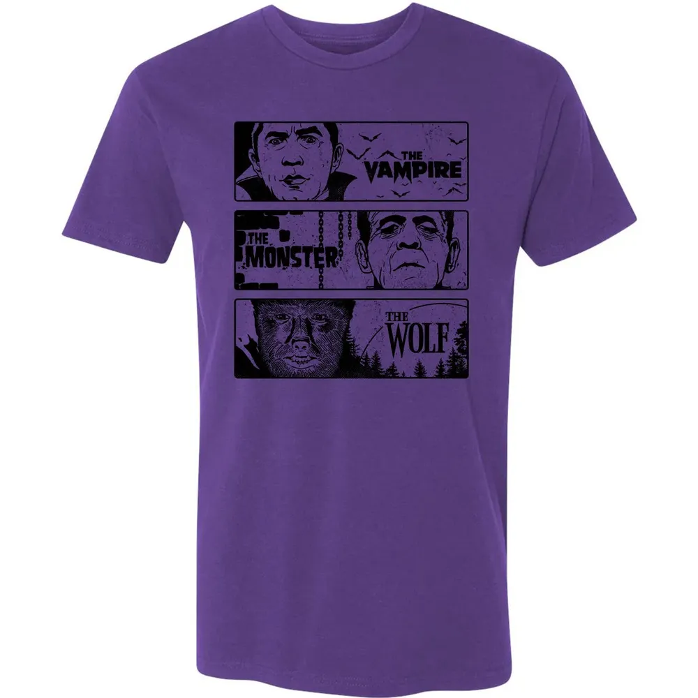 Vampire. Monster. Wolf Premium Unisex T-shirt - 7