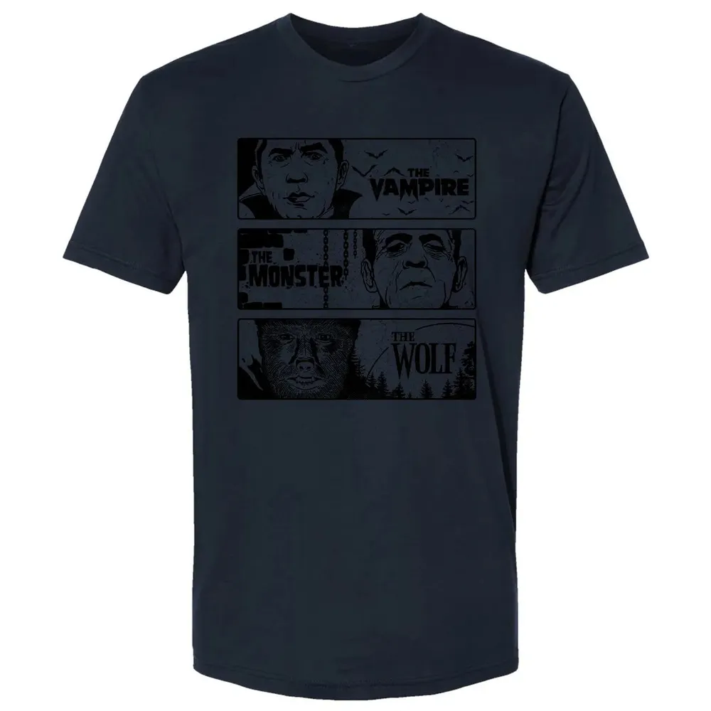 Vampire. Monster. Wolf Premium Unisex T-shirt - 13