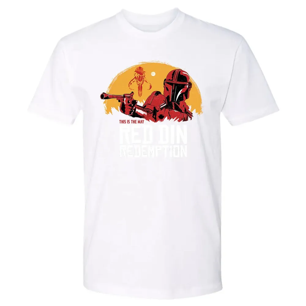 Red Din Redemption Premium Unisex T-shirt - 4