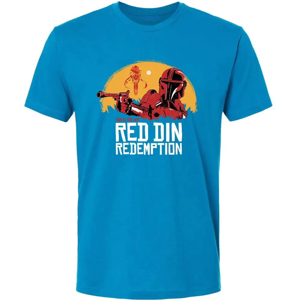 Red Din Redemption Premium Unisex T-shirt - 15
