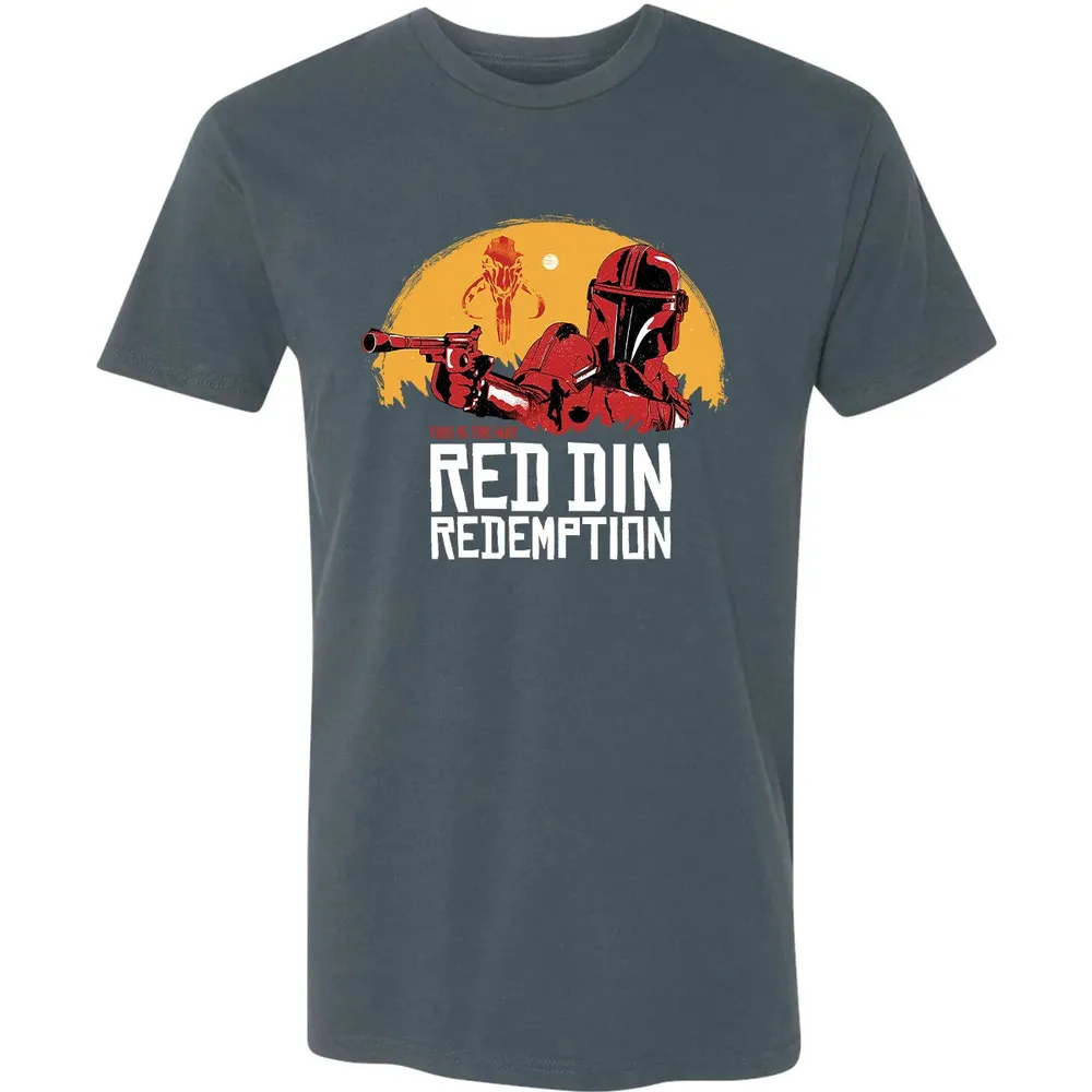 Red Din Redemption Premium Unisex T-shirt - 14