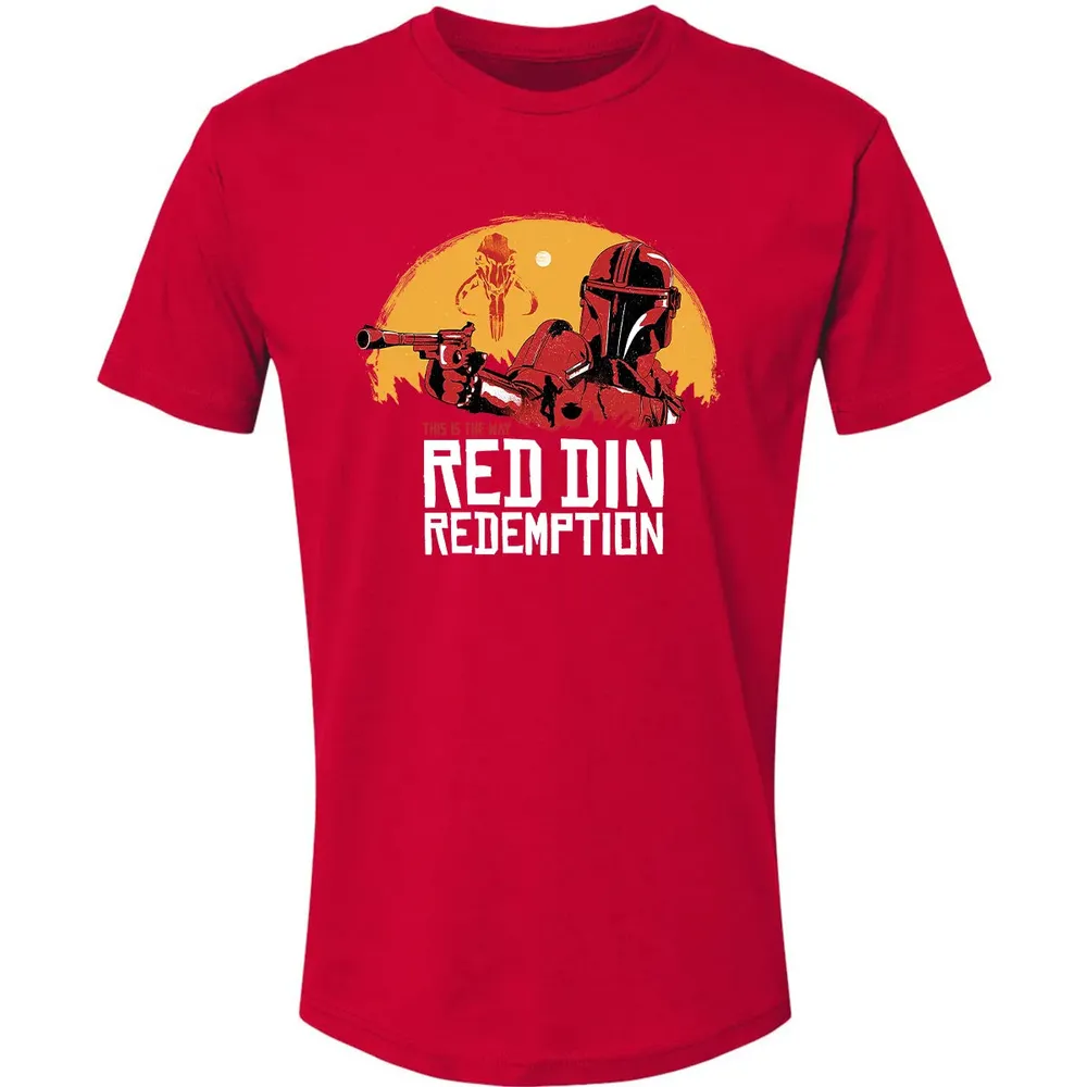 Red Din Redemption Premium Unisex T-shirt - 6