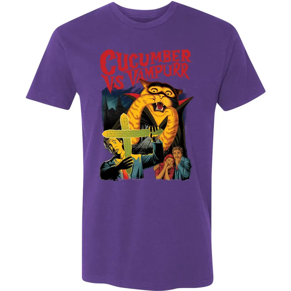 Cucumber vs Vampurr Premium Unisex T-shirt - 7
