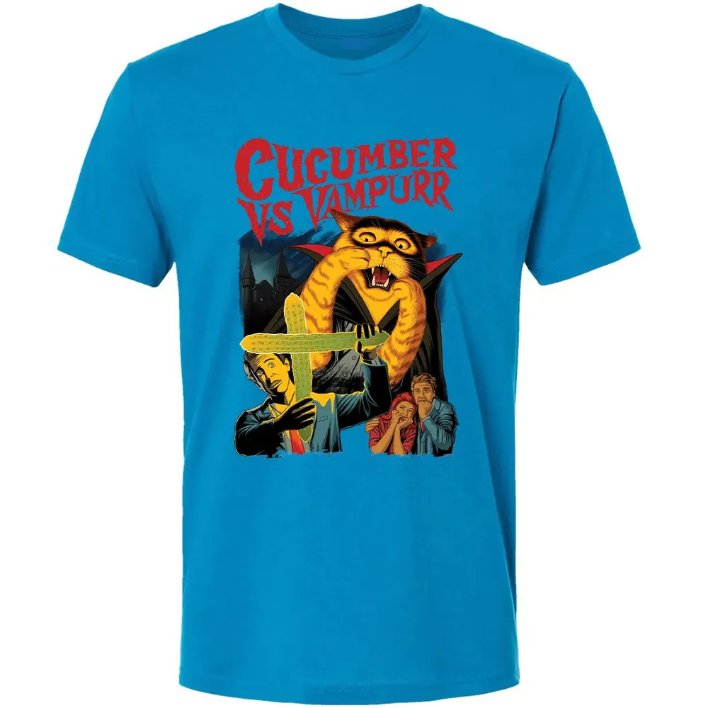 Cucumber vs Vampurr Premium Unisex T-shirt - 15