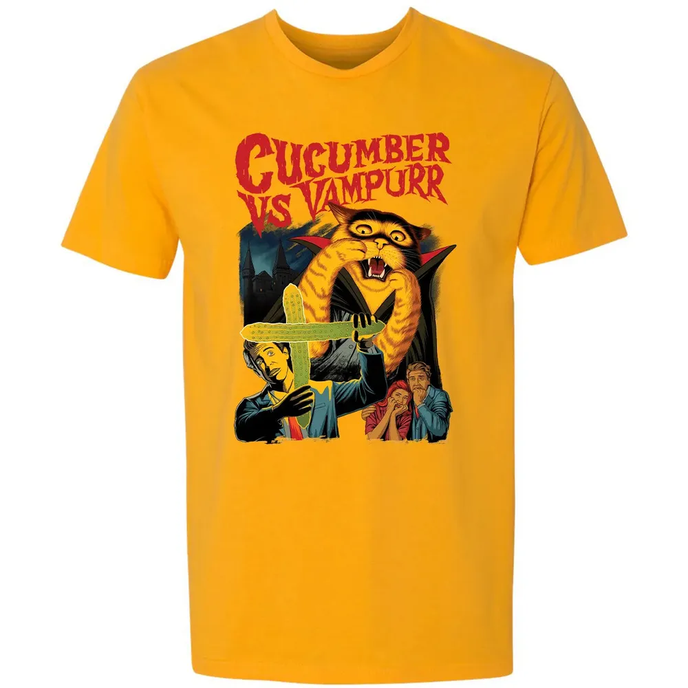 Cucumber vs Vampurr Premium Unisex T-shirt - 11