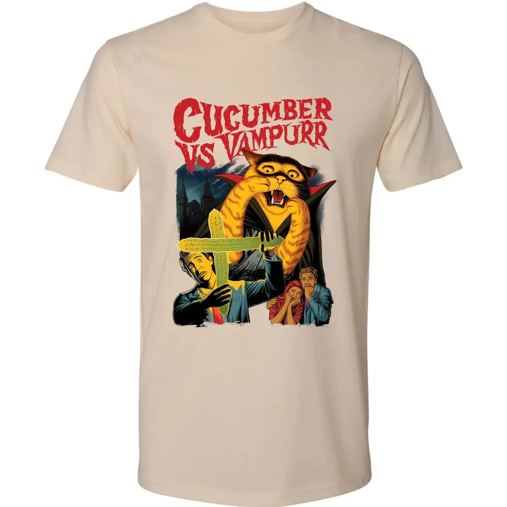 Cucumber vs Vampurr Premium Unisex T-shirt - 13