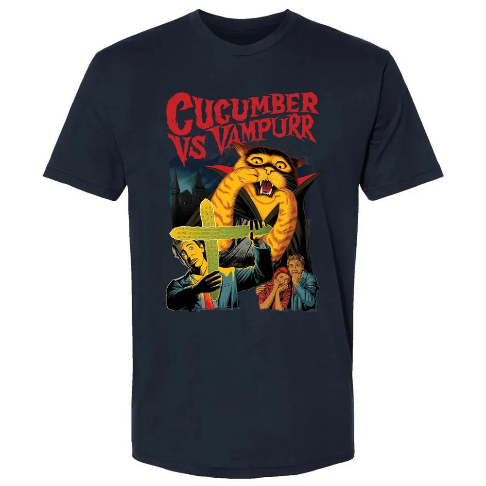 Cucumber vs Vampurr Premium Unisex T-shirt - 2
