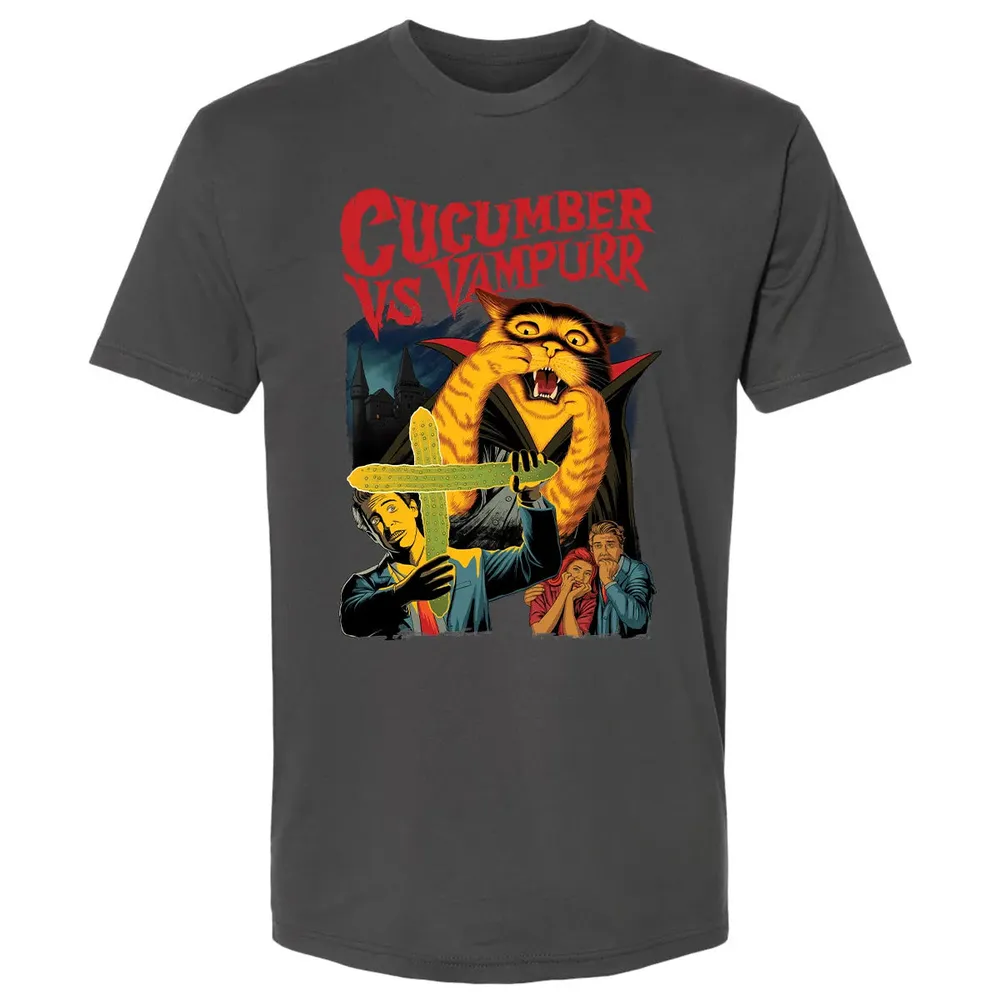 Cucumber vs Vampurr Premium Unisex T-shirt - 8