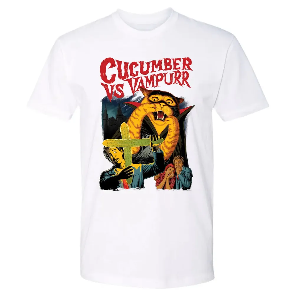 Cucumber vs Vampurr Premium Unisex T-shirt - 4