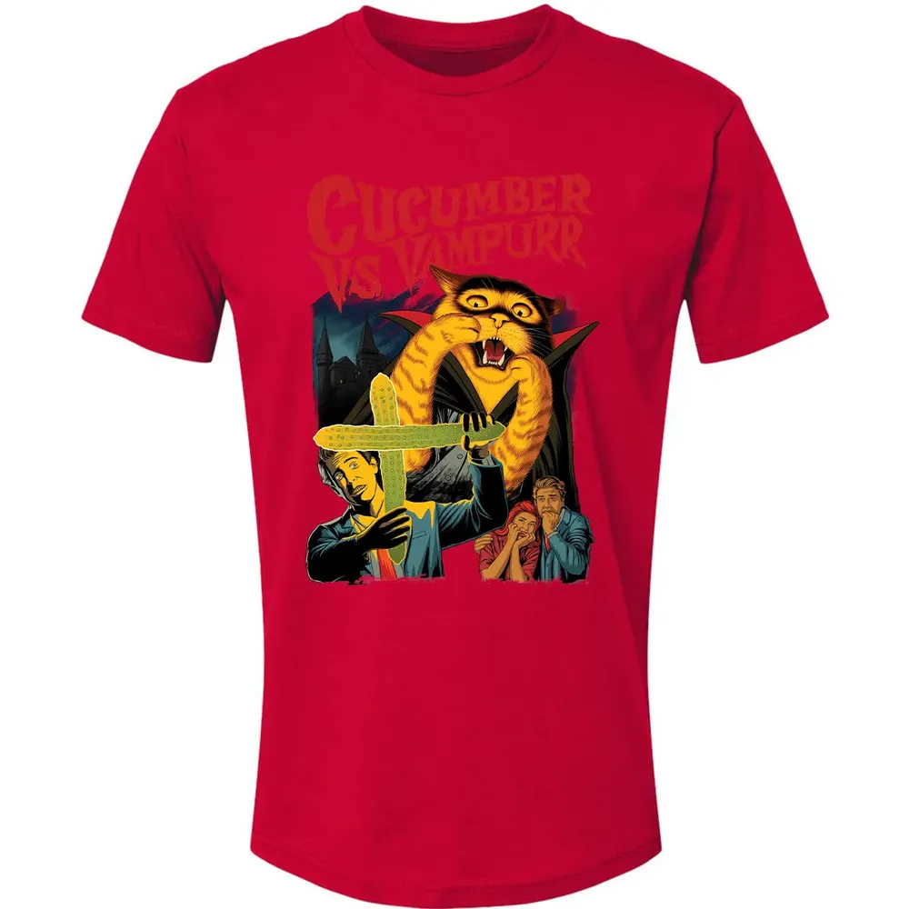 Cucumber vs Vampurr Premium Unisex T-shirt - 6