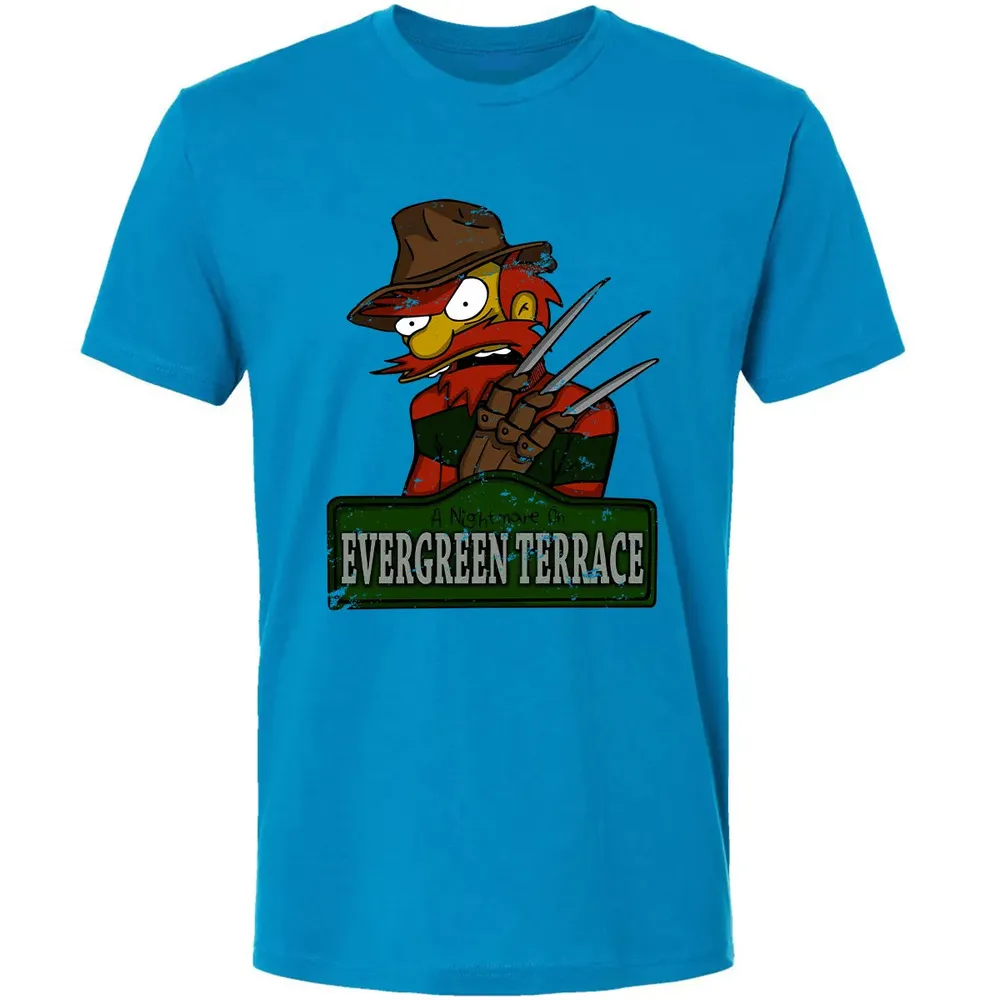 A Nightmare on Evergreen Terrace Premium Unisex T-shirt - 4