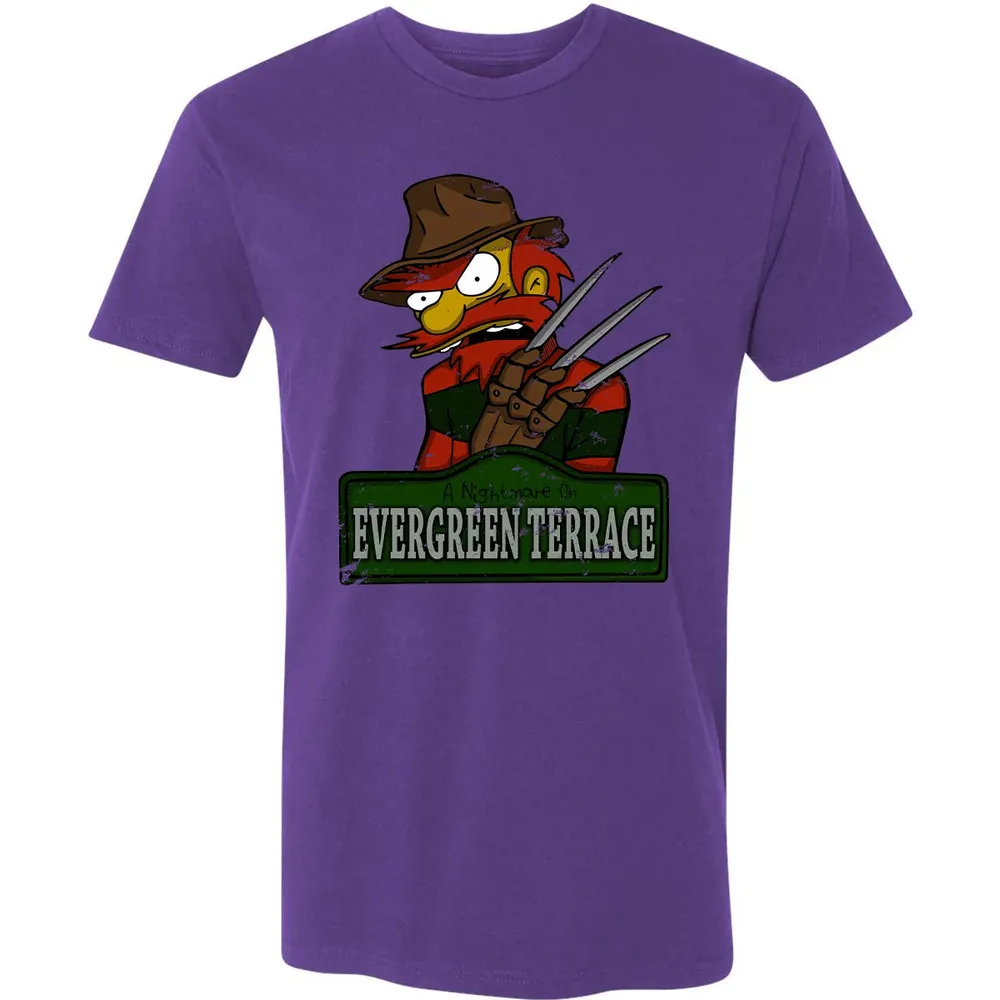 A Nightmare on Evergreen Terrace Premium Unisex T-shirt - 7