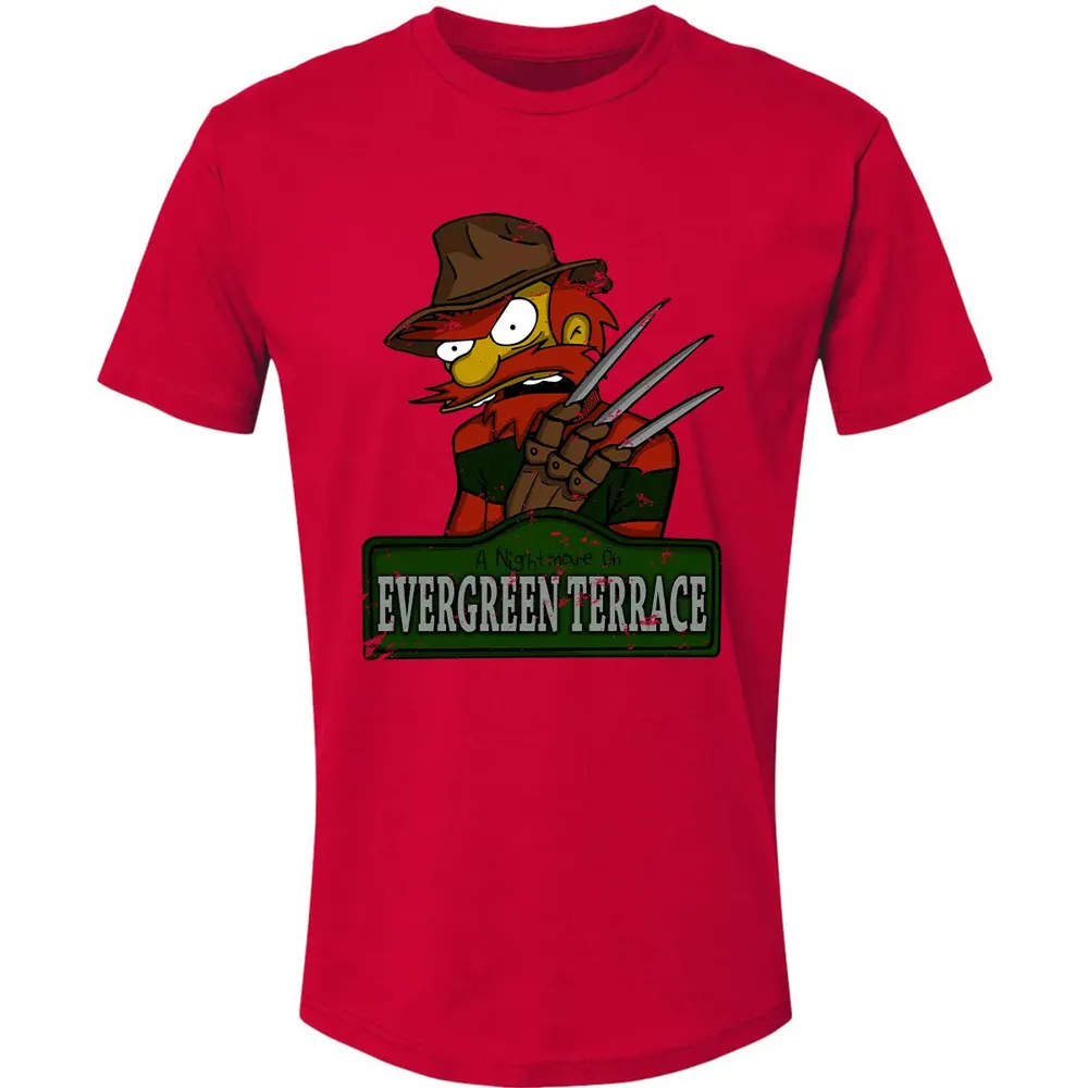 A Nightmare on Evergreen Terrace Premium Unisex T-shirt - 6