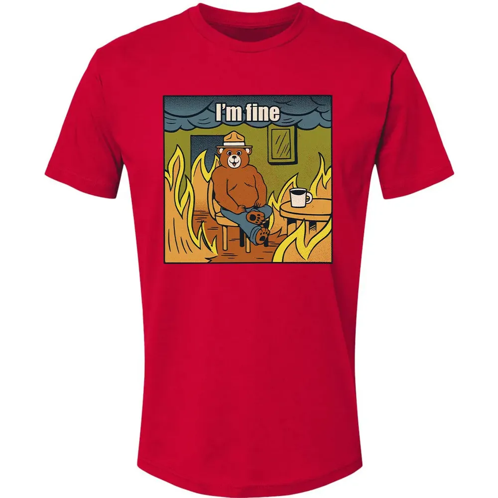 I'm Fine Premium Unisex T-shirt - 6
