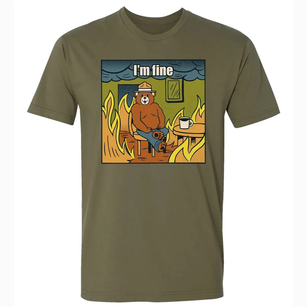 I'm Fine Premium Unisex T-shirt - 5