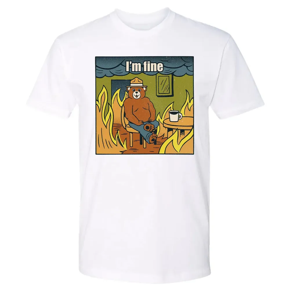 I'm Fine Premium Unisex T-shirt - 4