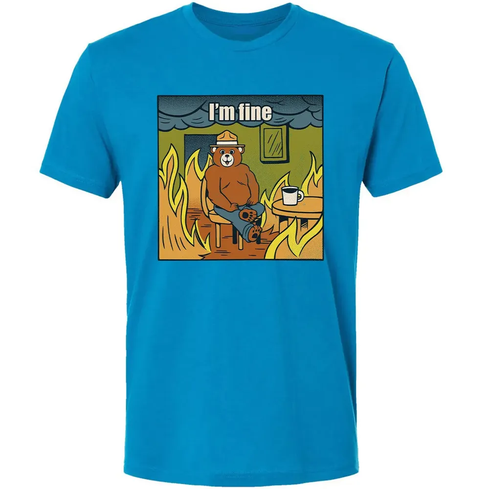 I'm Fine Premium Unisex T-shirt - 15