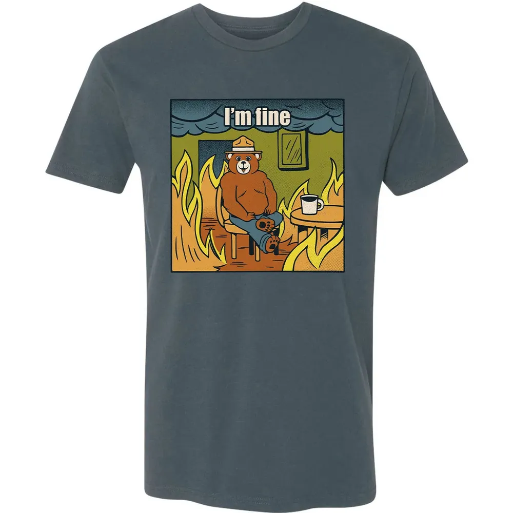 I'm Fine Premium Unisex T-shirt - 14