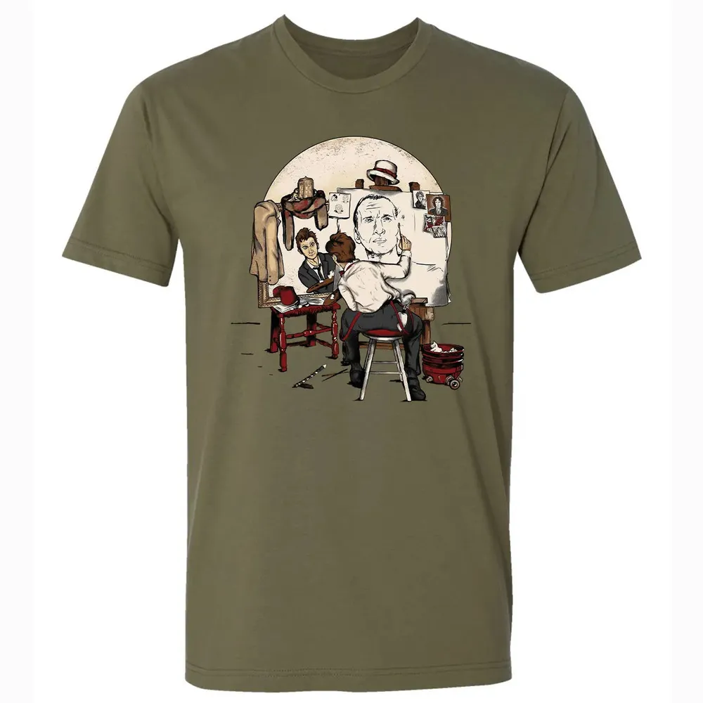 Doctor Painting Premium Unisex T-shirt - 5