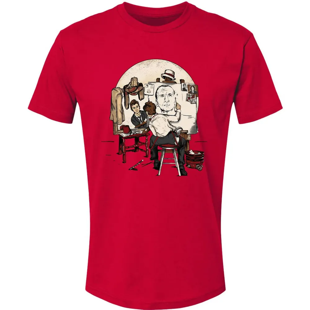 Doctor Painting Premium Unisex T-shirt - 6