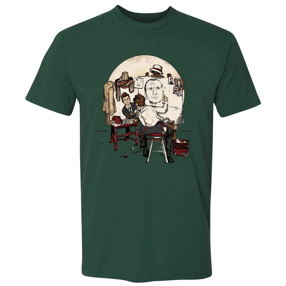 Doctor Painting Premium Unisex T-shirt - 12